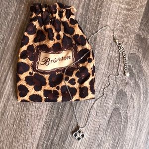 Brighton Toledo Mini Necklace in Silver NWOT